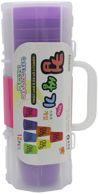 에디슨 컵쌓기 미니 보라 게임 어린이 교구