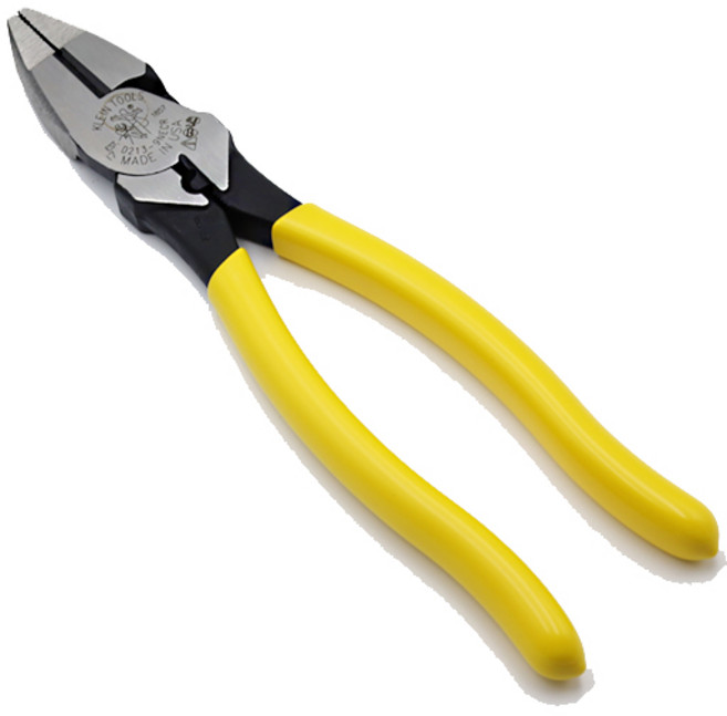 미국 클레인 KLEIN 압착펜치 D213-9NECR 크레인 클라인, 1개