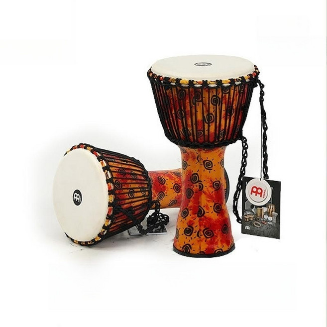 MEINL 아프리카 드럼 에스닉 핸드메이드 천연 가죽 양피 젬베 전용 케이스 포함, 1개, 마이어 해바라기pdjc1-l-g