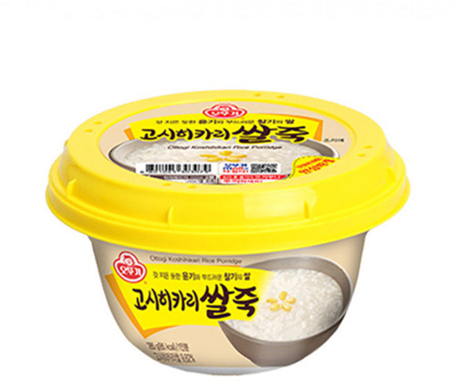 오뚜기 고시히카리 쌀죽, 285g, 1개