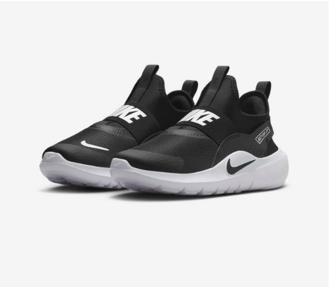 [백화점 정품]나이키 주니어 플렉스러너4 블랙 남여공용 운동화 슬립온