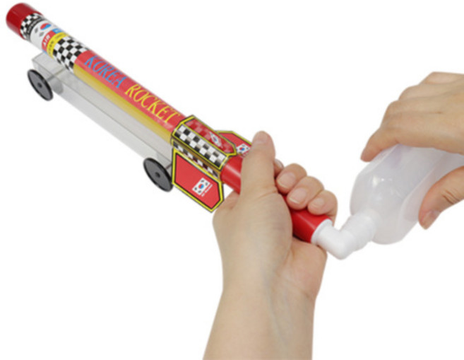 에어로켓 레이싱카 만들기 초등 DIY만들기 교육 실험키트, 단품