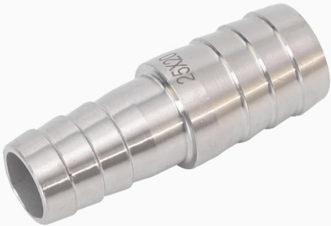4MM 6MM 8MM 10MM 12MM 13MM 14MM 15MM 16MM 19MM 20MM 양방향 스트레이트 호스 바브 304 스테인레스 스틸 파이프 피팅 어댑터 커플러, Hose Barb OD