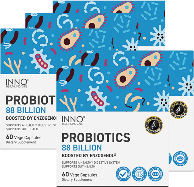 이노헬스 880억 유산균캡슐 프로바이오틱스캡슐유산균 60캡슐 5개, 60정
