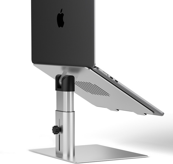 이킵먼트 노트북 하이라이저 높이조절 스탠드 거치대, Silver, 1개