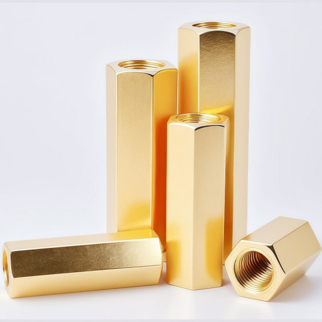 M2 황동 스탠드오프 나사 스페이서 마더보드 육각 랙 간격 볼트 구리 암 PCB 기둥, 03 M3, 05 17mm (20pcs)