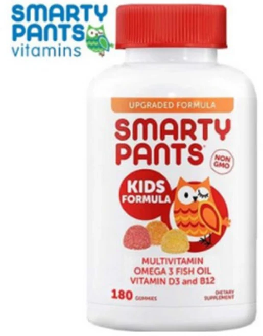 스마티팬츠 어린이 종합 멀티비타민 180정 (구미) Smarty Pants Kids Complete Multivitamin 180 Gummies, 1개 - 쿠팡