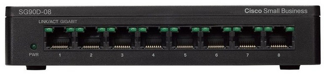 SG90D-08 CISCO 기가 8포트 소형 스위칭허브, 1개