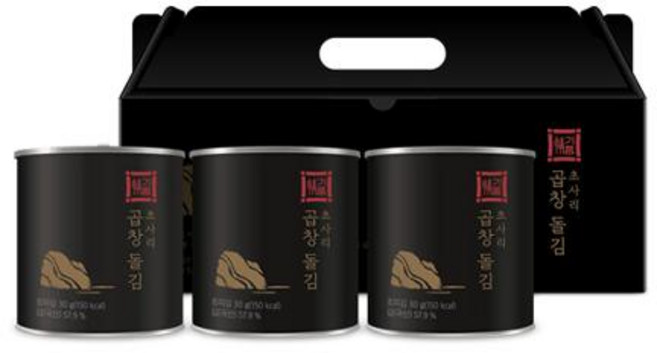 암웨이 정기품 초사리 곱창 돌김 조미김 국산 천일염 참기름 도시락김, 30g