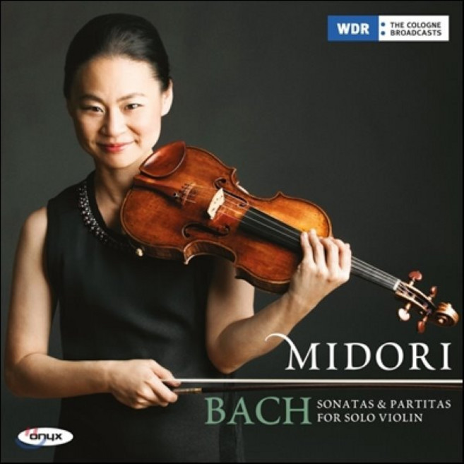JOHANN SEBASTIAN BACH - SONATAS & PARTITAS FOR SOLO VIOLIN / MIDORI 바흐 : 무반주 바이올린 소나타와 파르티타 전곡 - 미도리 영국수입반, 2CD