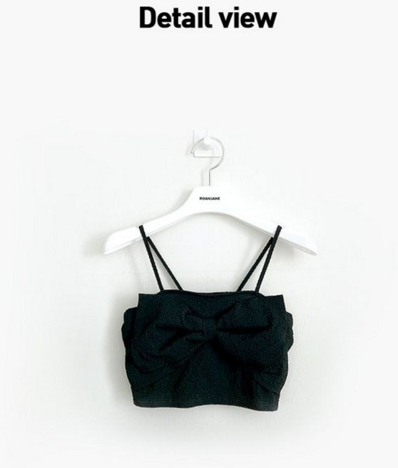 로아앤제인 시어서커인형 뷔스띠에 RJ25MSL02BK 185397