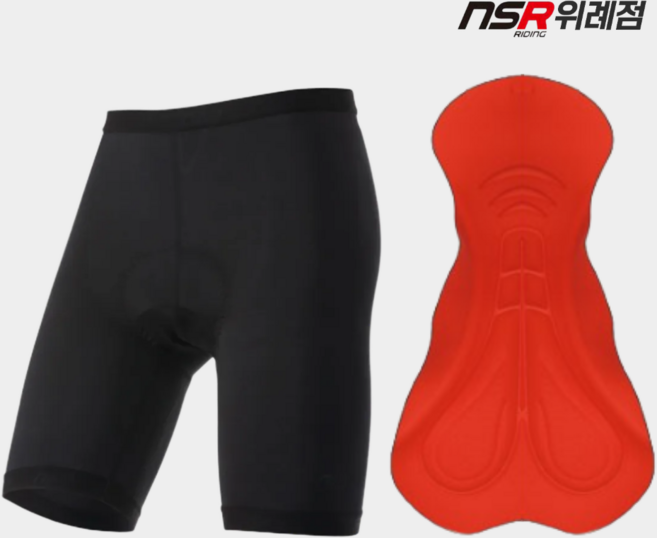 NSR 안장통 확실히 없애주는 자전거 속바지 스텝업 이너 팬츠 위례점