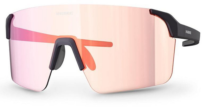 INBIKE 포토크로믹 사이클링 안경 남성 여성용 UV400 산악 자전거 선글라스 달리기 야외 라이딩용 스포츠 고글 170229, 회색