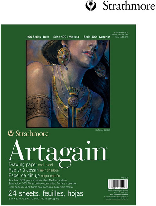 스트라스모아 Artagain Pad Black 23x30cm 24매