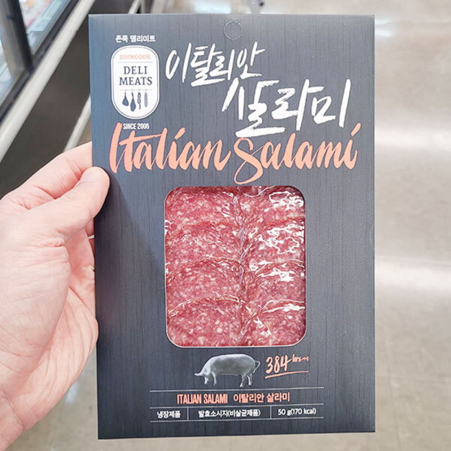 존쿡델리미트 이탈리안 살라미, 단품, 50g, 1개
