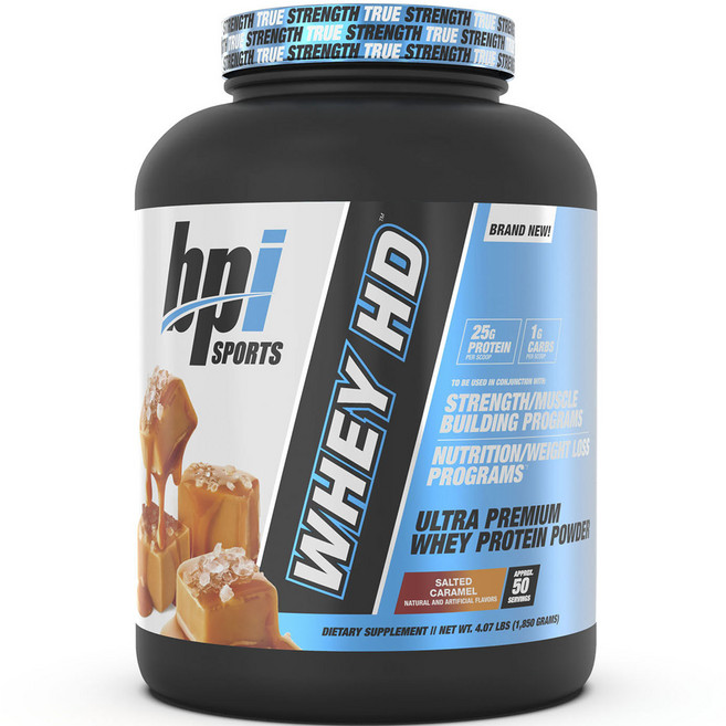 비피아이스포츠 웨이 HD 울트라 프리미엄 프로틴 파우더 솔티드 캐러멜, 1.85kg, 1개