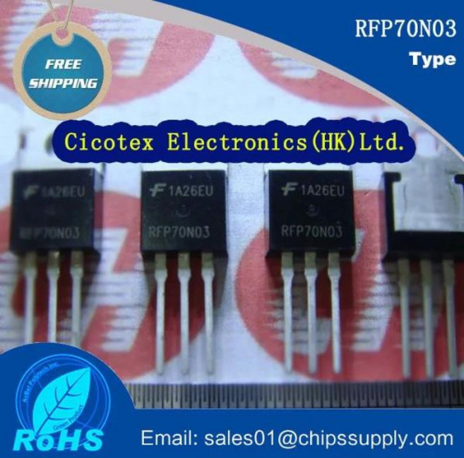 정시출고 Mos 튜브 70a 30v npn RFP70N03