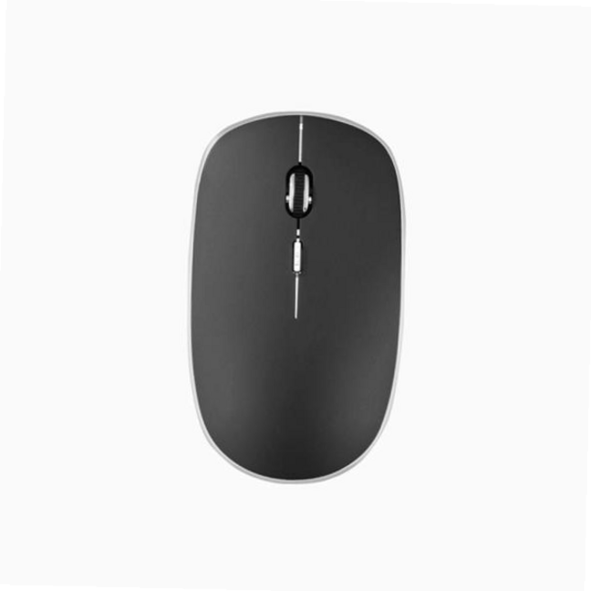 새오미보조배터리 심플함과 디테일의 라인타입C 무선마우스 블랙 MSC194, 본상품
