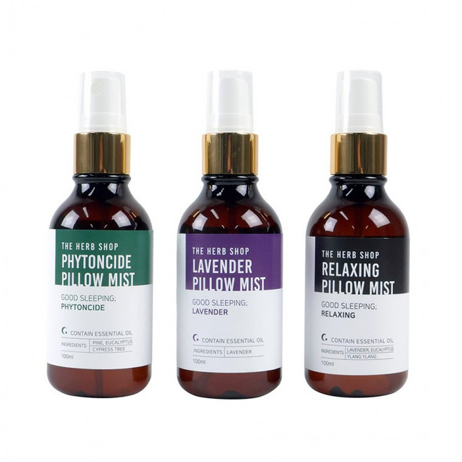 100ml 더허브샵 필로우 미스트 라벤더, 1개, 1g, 1ml