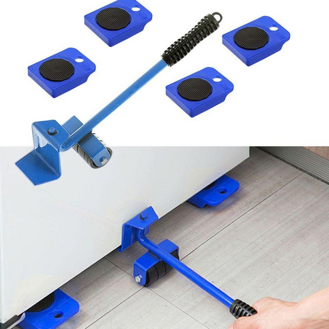 만능 지렛대 무거운 가구 짐 옮기기 재배치 구루마 1EA, 상세페이지 참조