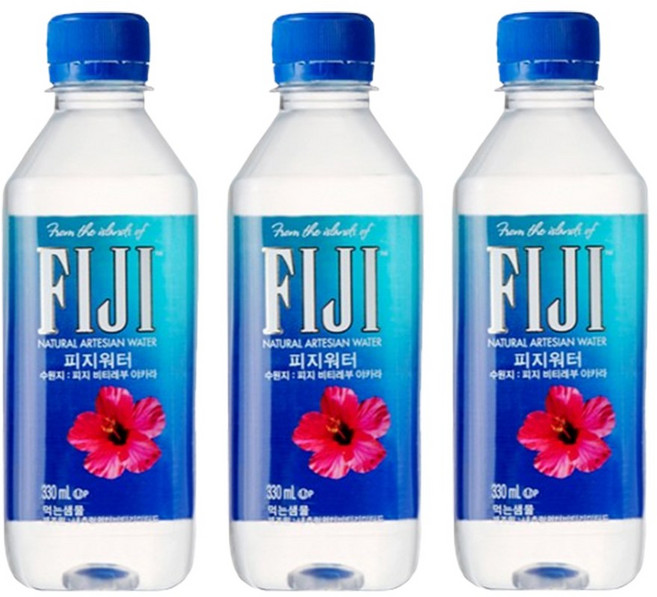 피지워터 생수 330ml, 108개