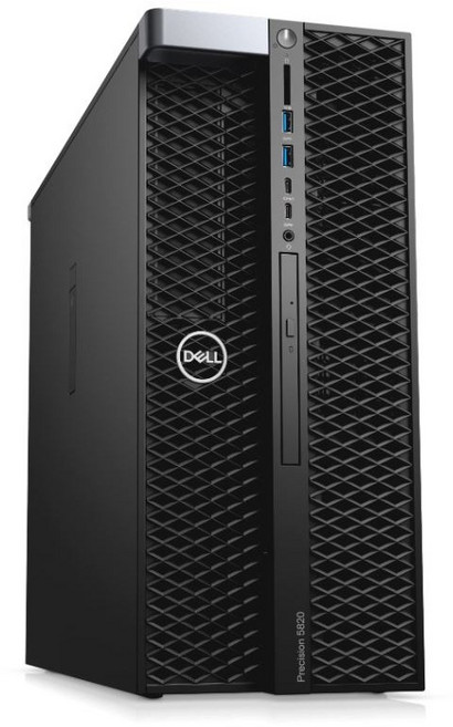 Dell Precision T5820 워크스테이션 W2133 쿼드로 SSD 국내당일발송, WIN10 Pro, 1TB, 32GB, 블랙