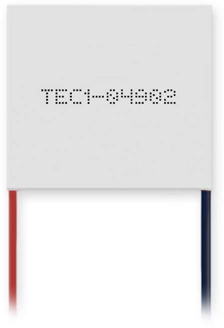 TEC1-04902 열전소자 20x20 펠티어 5V 수냉 쿨러 냉각, L0432. 04902_20x20x3.1mm, 1개