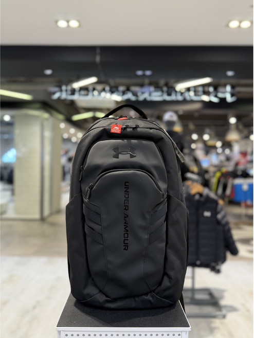 언더아머 허슬 6.0 프로 백팩 학생용 여행가방 스포츠 대학생가방 1384671-001, 1개, 001