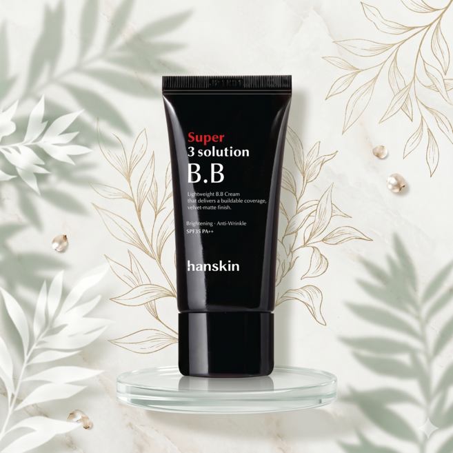 한스킨 수퍼 쓰리 솔루션 BB크림 SPF35 PA++, Beige, 30ml, 2개