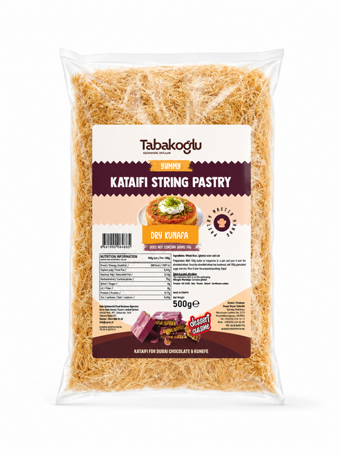 터키 직수입 프리미엄 카다이프면 500g kadayif Turk kadayifi premium, 12개