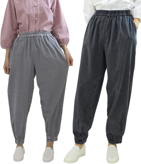 [편한생활한복] 여자 개량한복 30수 편안한 바지 여름 봄 법복 바지