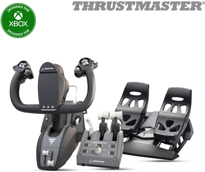 트러스트마스터 TCA YOKE PACK BOEING EDITION TFRP 패달 패키지(XBOX/PC지원), 1개
