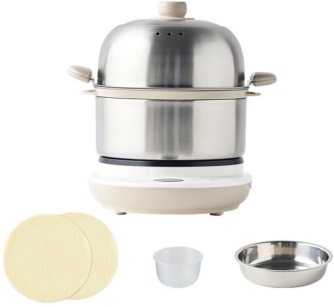 에버홈 오연수 올스텐 2단 디지털 고급형 찜기, (2단찜기)EV-EC6000