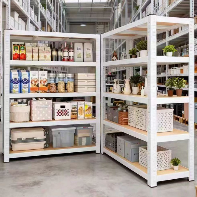 선반 전자레인지 선반 주방수납장 책장, 5단, 흰색