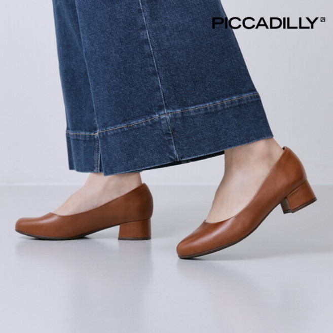 [피카딜리] [PICCADILLY] 140128-1 펌프스_카라멜(3.5cm)