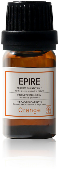 에피레 천연 아로마 에센셜 오일 원액 100%, 1개, 10ml, 오렌지