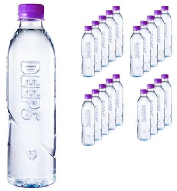 딥스 해양심층수 에코골드 무라벨, 500ml, 20개