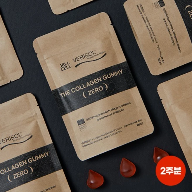 [당류 0%] 베리솔 더 콜라겐 구미 제로 2주분, 없음, 상세설명 참조, 132.3g - 쿠팡