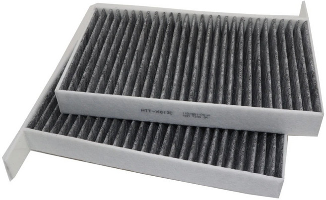 테슬라 모델 3 5YJ3 EV 2018-모델 Y 2개/세트 자동차 캐빈 필터 1107681 -00-A