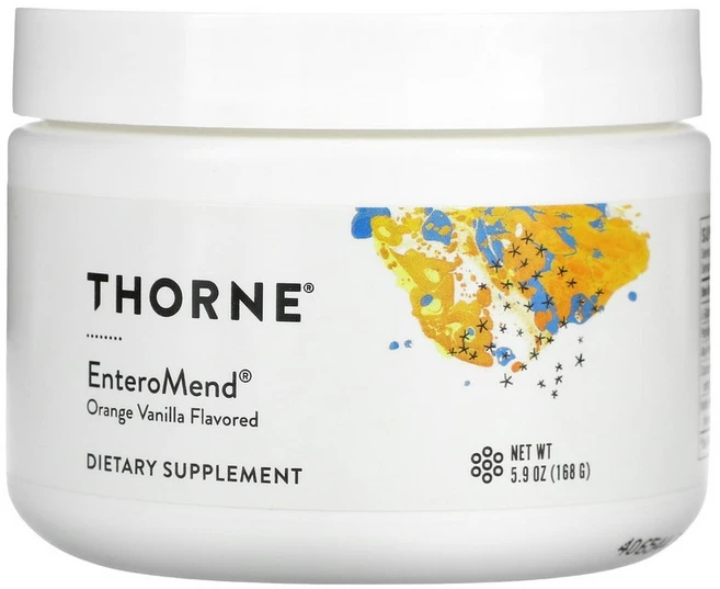 Thorne EnteroMend 오렌지 바닐라 168g(5.9oz), 168g, 168g, 1개 - 쿠팡