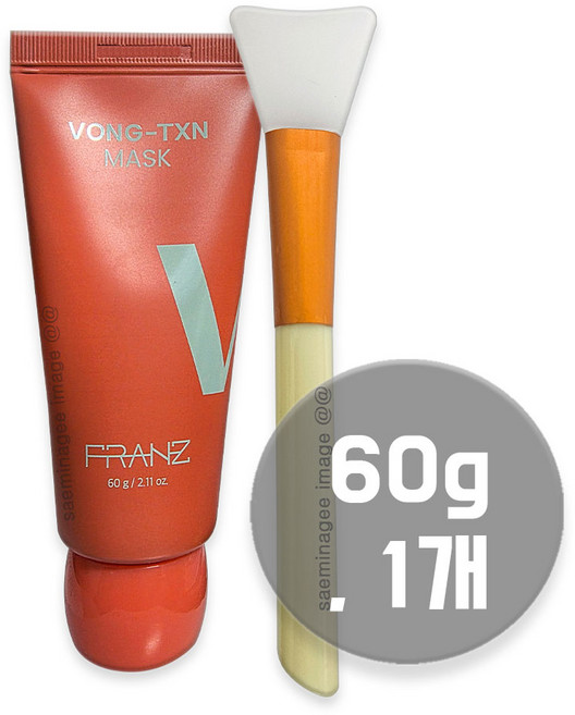 프란츠 봉톡신 크림 마스크팩 바르는 마스크팩 60g+실리콘브러쉬증정, 1개, 1개입