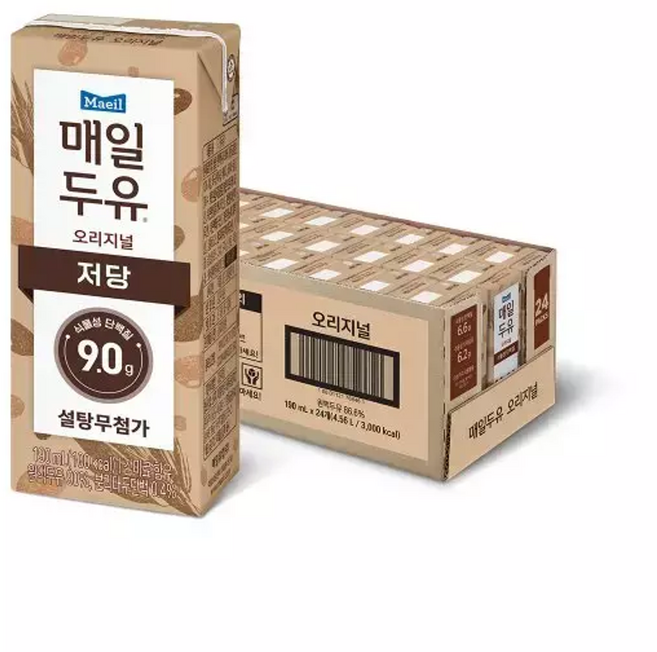 매일두유 식이섬유 190ml 24팩, 24개
