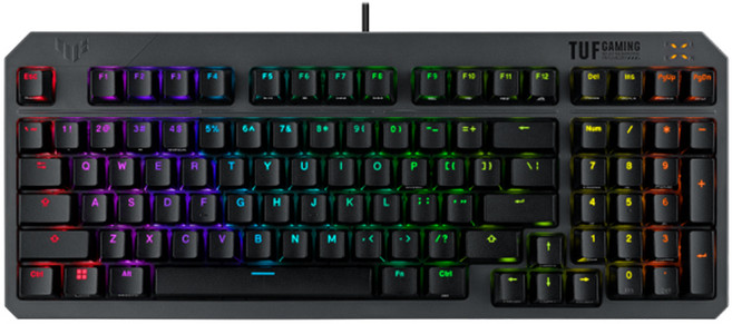 ASUS 華碩 TUF Gaming K3 Gen II 機械鍵盤, 主商品,青軸