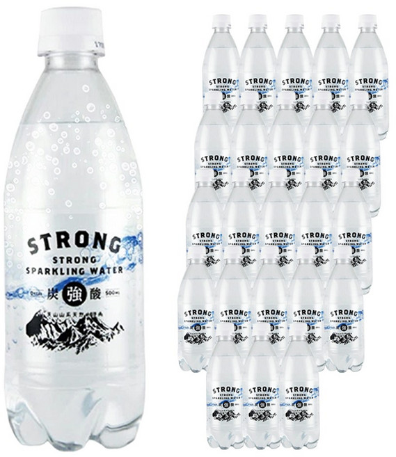 일본 후쿠렌 스트롱 탄산수 플레인, 72개, 500ml