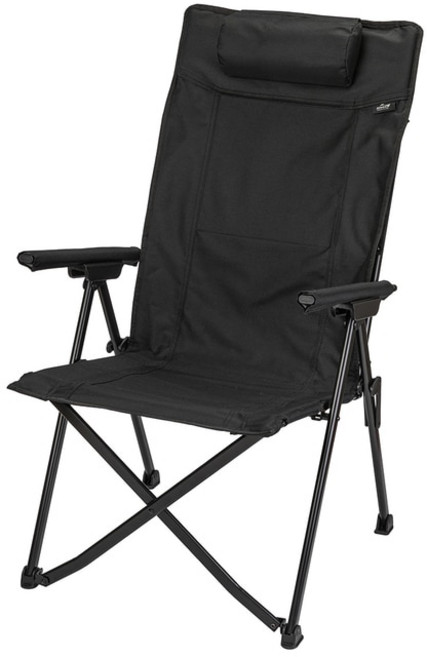 코베아 캠핑의자 리클라이너 릴렉스 체어 KEC29CS-01 4단 각도 모스그린 블랙, 1개