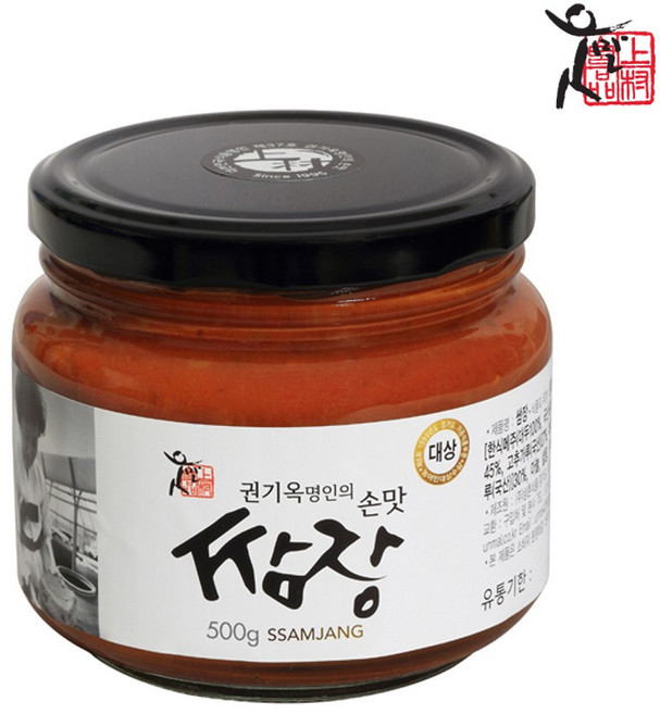 [식품명인 권기옥] 쌈장 250g/500g, 1개, 500g