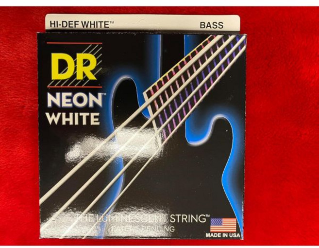 기타 줄 용품 스트링 DR Strings 4 베이스 네온 화이트 NWB-40, 기타 줄 용품 스트링 DR Strings 4 베이스 네