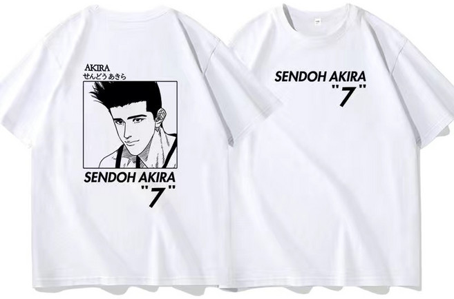 슬램덩크 100% 순수면 심플한 캐릭터 티셔츠