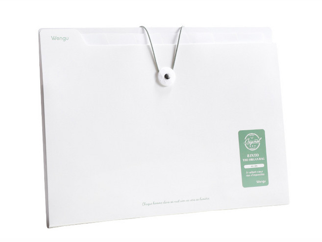 플라이로즈 아코디언 파일 A4 서류정리 8칸, 화이트