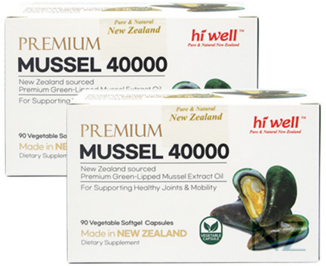 하이웰 프리미엄 초록입홍합 40000 90 소프트젤 2개, 90정